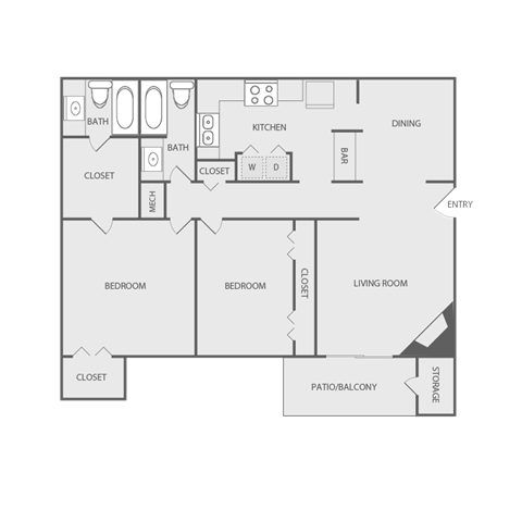 231 Bridgeway Circle 1-3 Beds Apartment, Townhouse for Rent - Photo Gallery 24